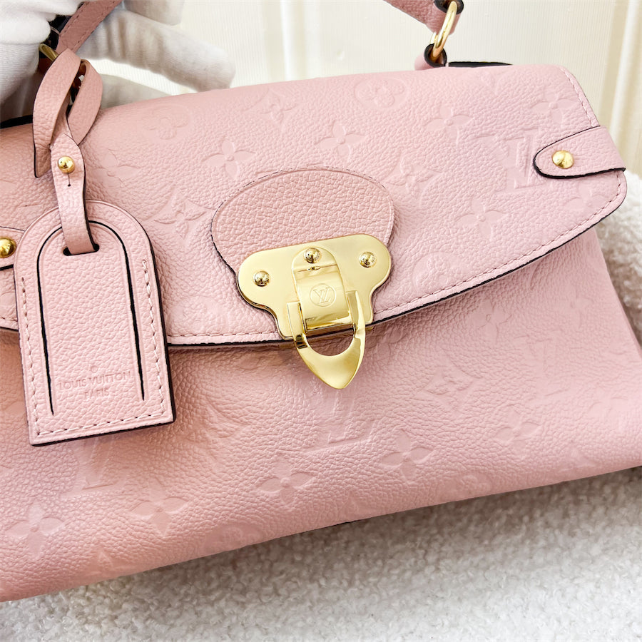 LV Georges BB in Pink Monogram Empreinte Leather GHW