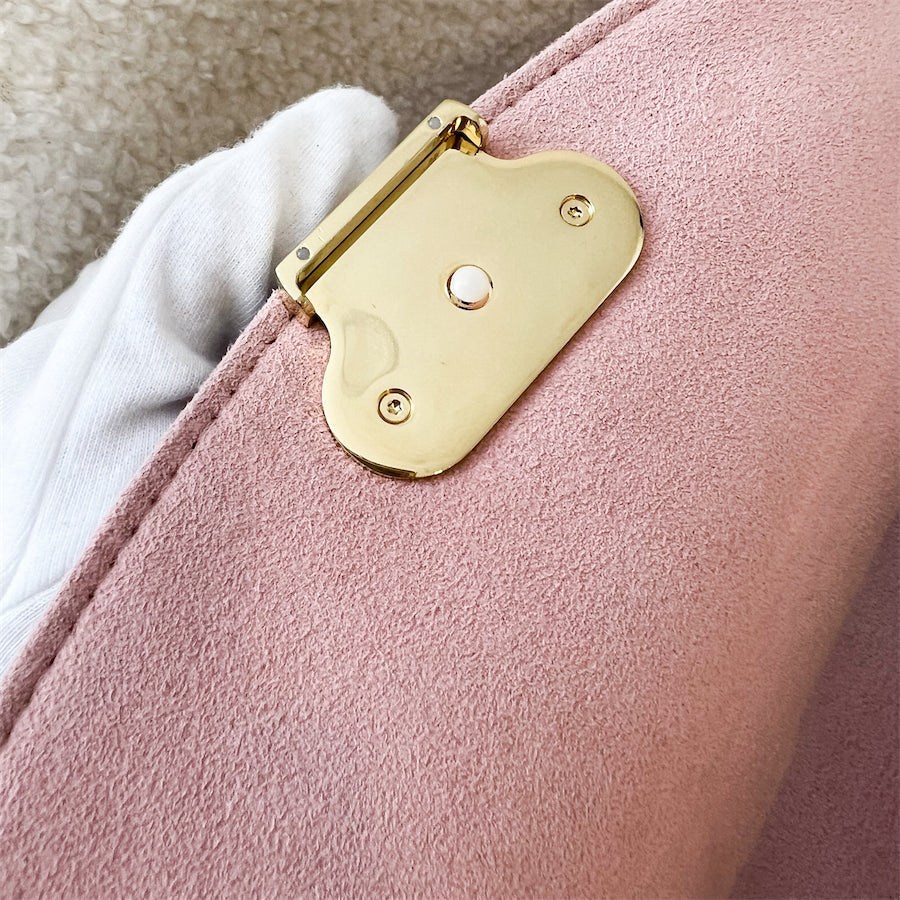 LV Georges BB in Pink Monogram Empreinte Leather GHW