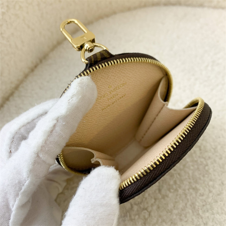 LV Multi Pochette Acc in Monogram Canvas and Rose Clair Strap