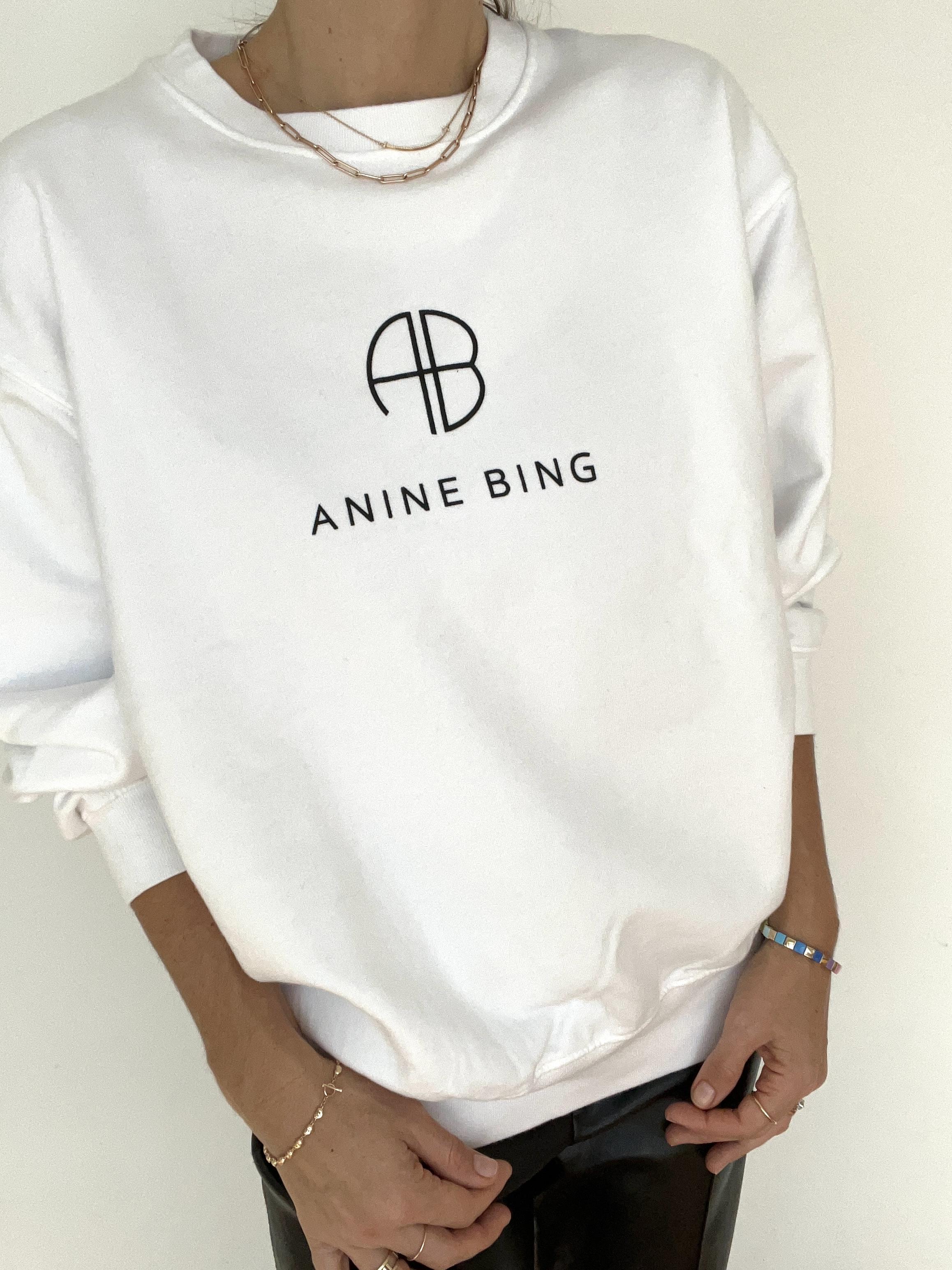 Ramona Sweatshirt Monogram - Size M