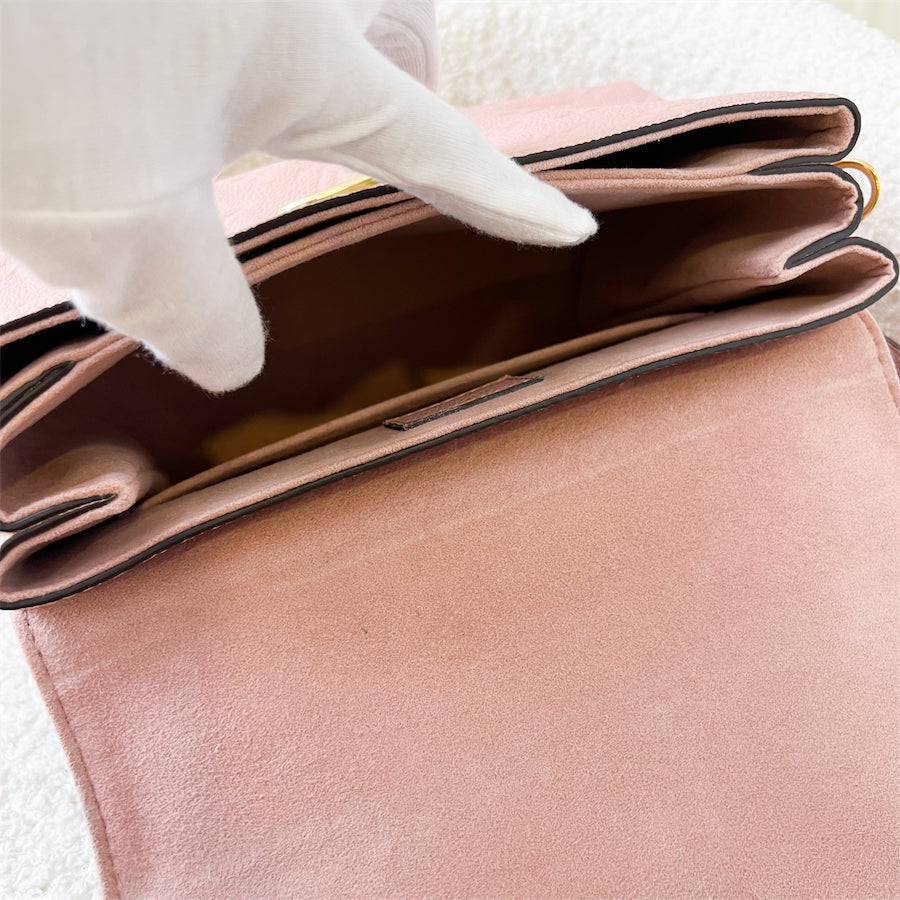 LV Georges BB in Pink Monogram Empreinte Leather GHW