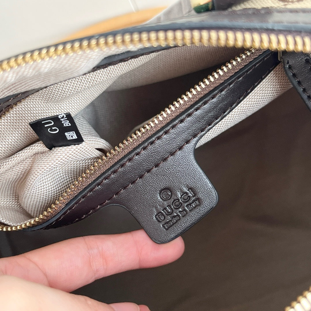 GC672 Ophidia Medium Top Handle Bag / 13x8.6x7.1inch