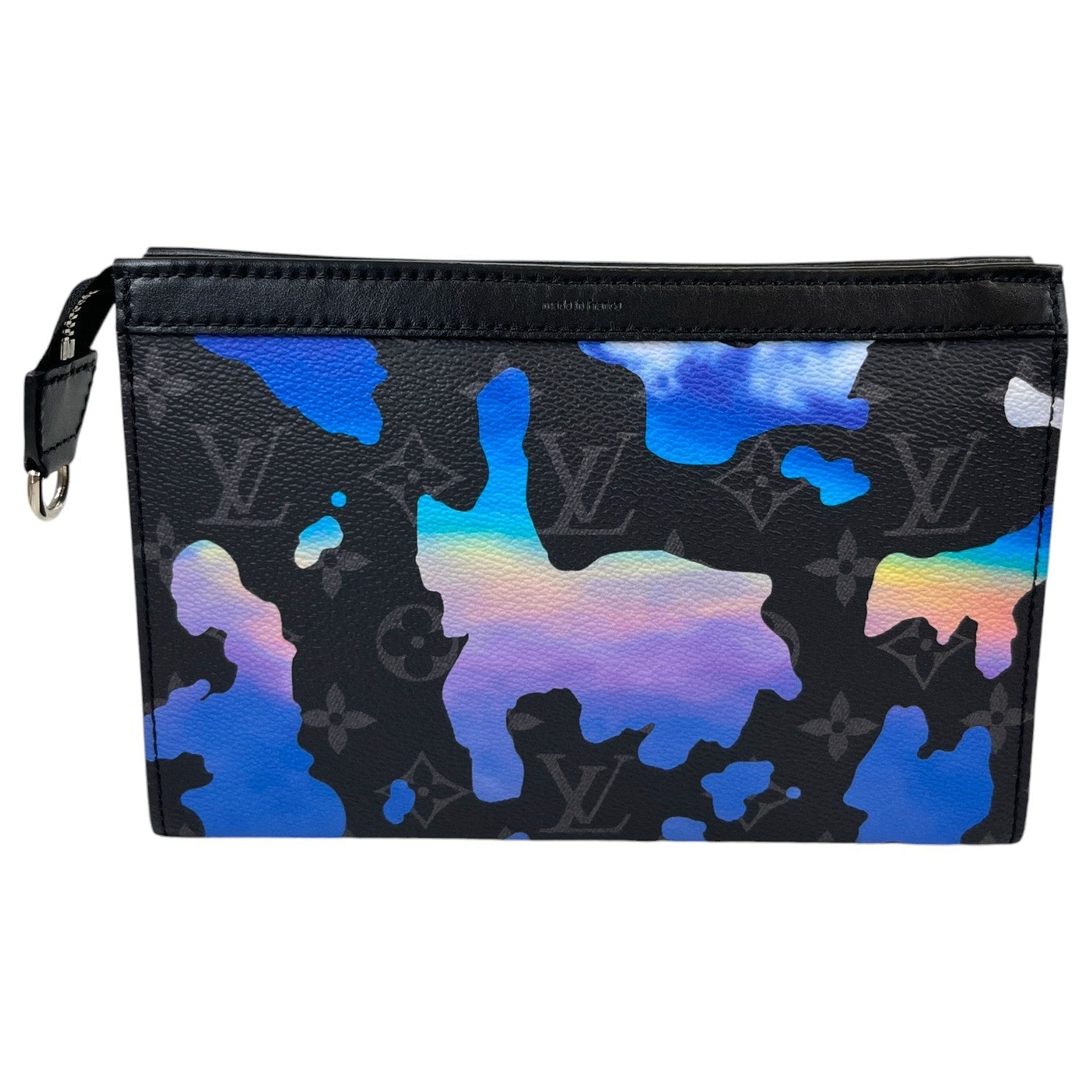 Men's Gaston Wearable Wallet Sunrise Monogram Eclipse Messenger Bag Black