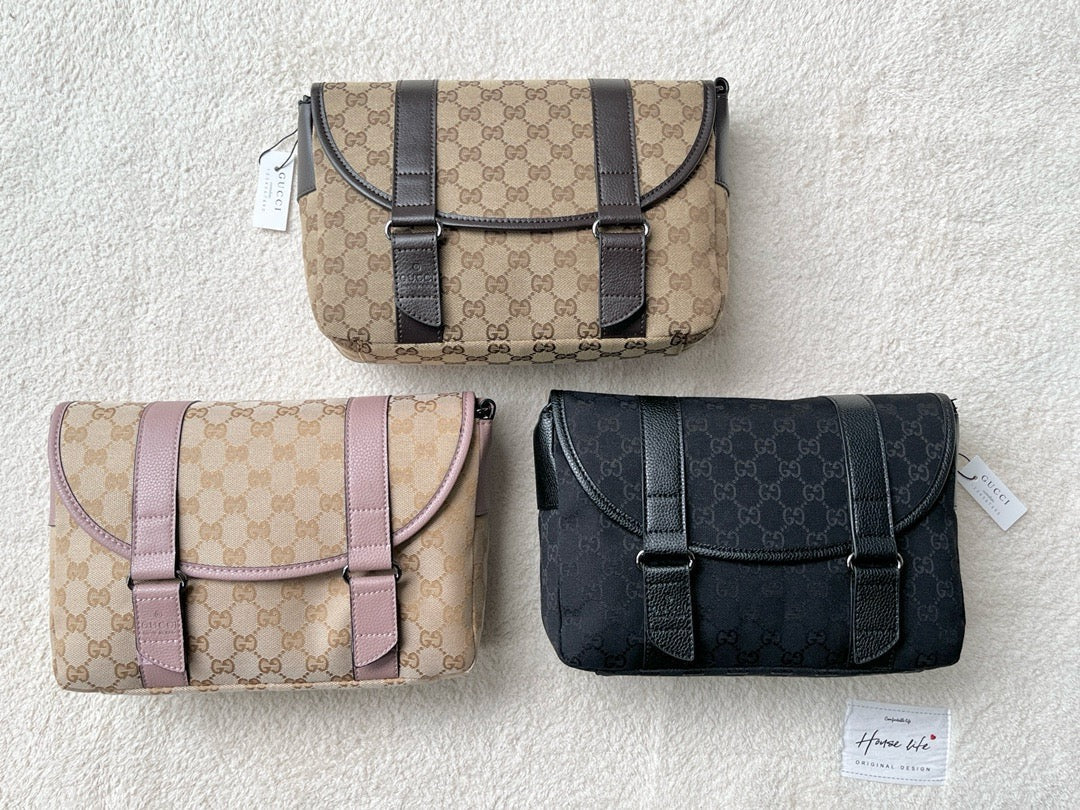 GC684 GG Crossbody Bag / 9.4x11.8x3.5inch