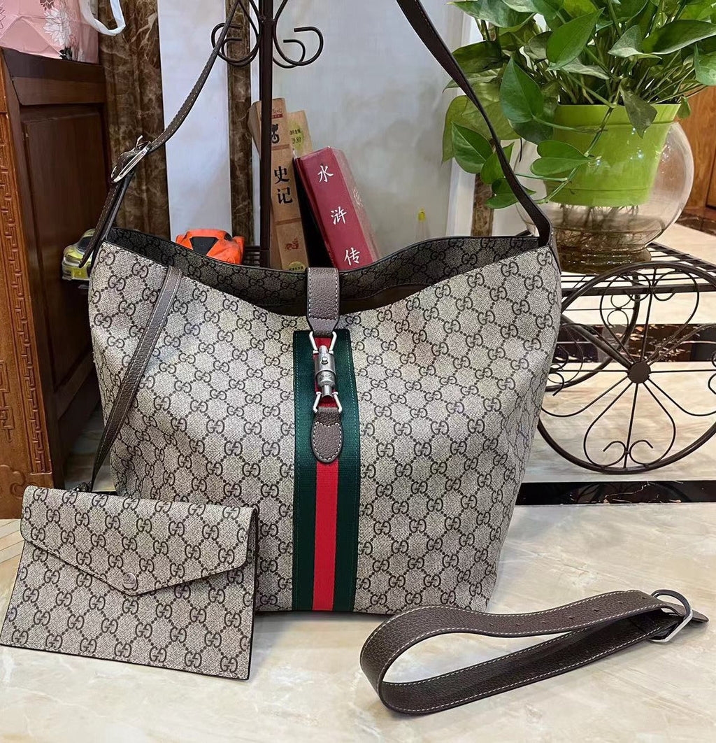 GC603 Jackie 1961 small Crossbody Bag / 11"W x 12.2"H x 9"D