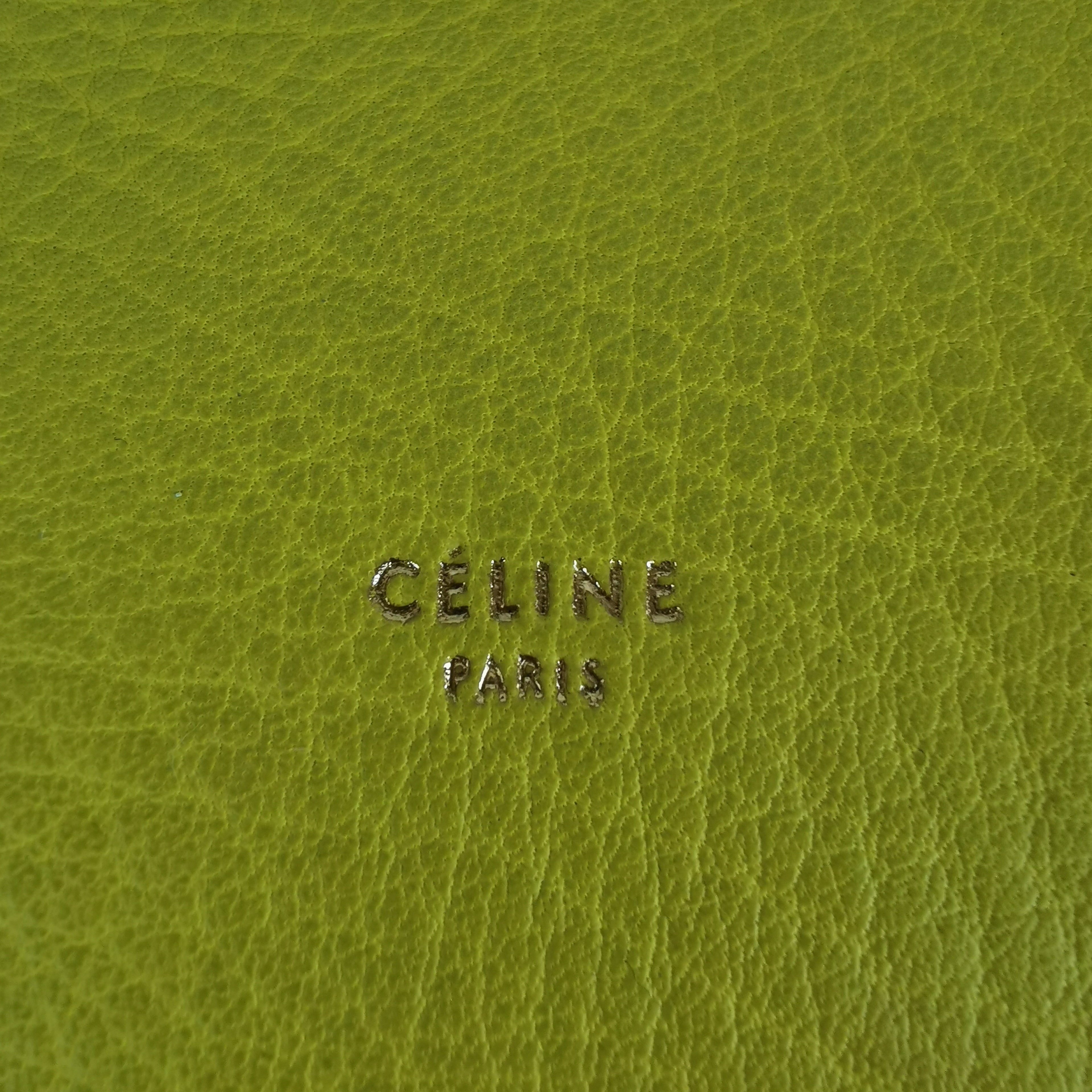 Celine Belt Bag Mini Yellow Calfskin