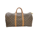 Louis Vuitton 70s French Company Monogram Keepall 45 Bag