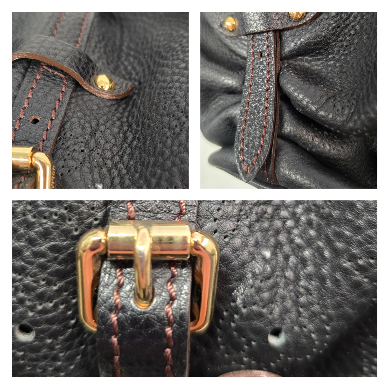 Louis Vuitton Monogram Mahina L Hobo