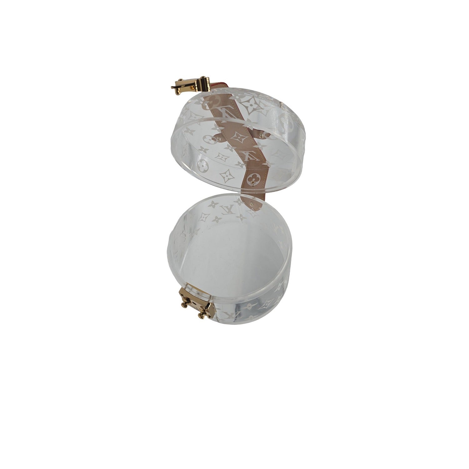 Louis Vuitton Let’s Go BB Bandeau & Transparent Plexiglass Scott Box