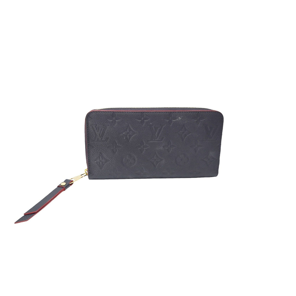 Louis Vuitton Monogram Empreinte Leather Zippy Wallet