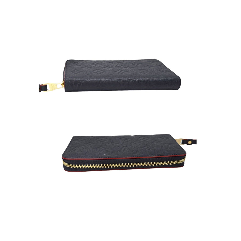 Louis Vuitton Monogram Empreinte Leather Zippy Wallet