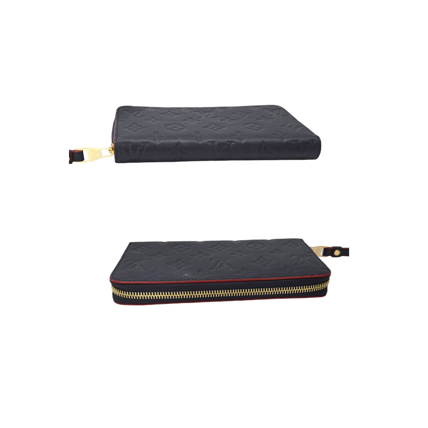 Louis Vuitton Monogram Empreinte Leather Zippy Wallet