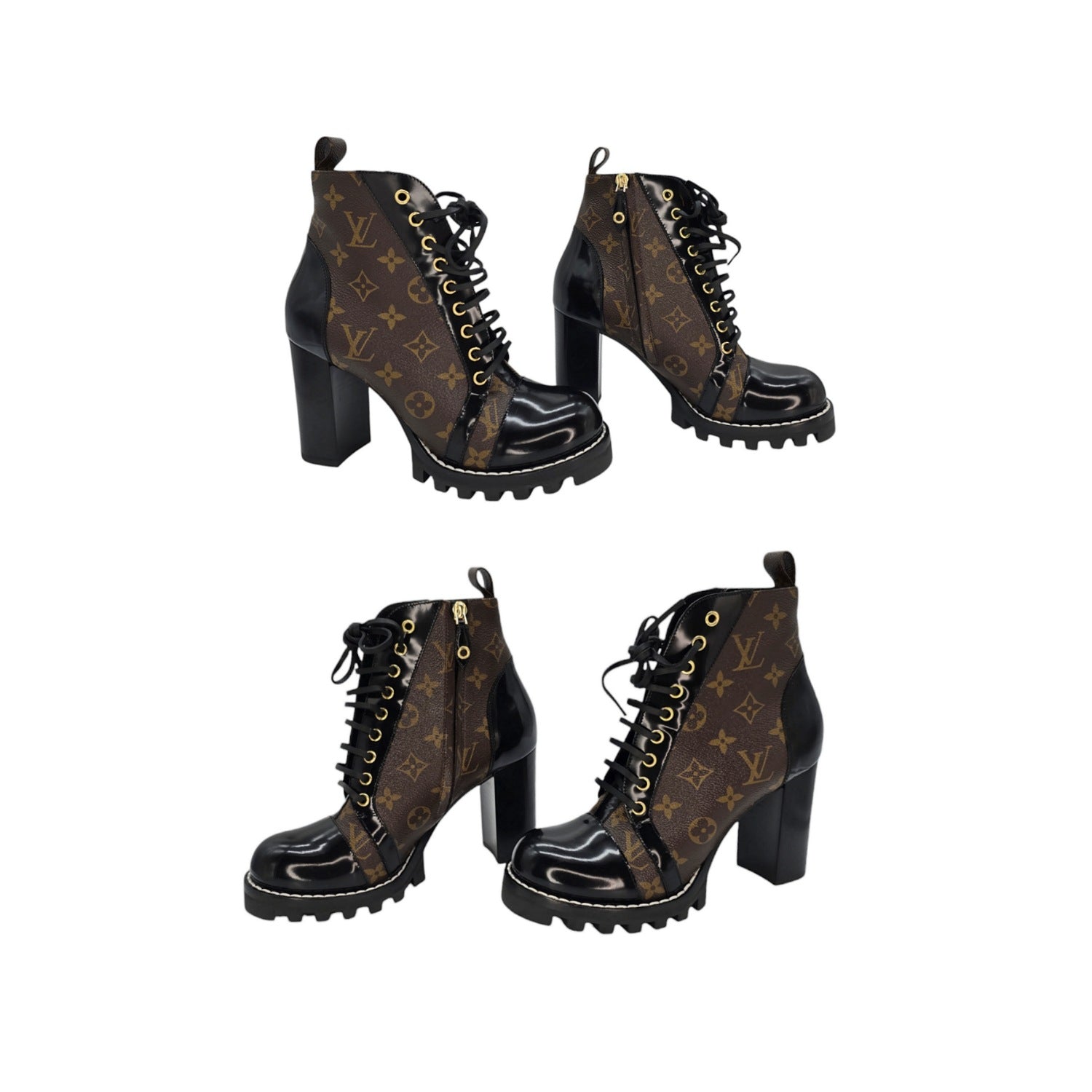 Louis Vuitton Star Trail Ankle Boots - Sz. 40
