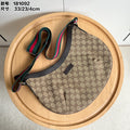 GC689 Gucci B Shoulder Bag / 13x9x1.6inch