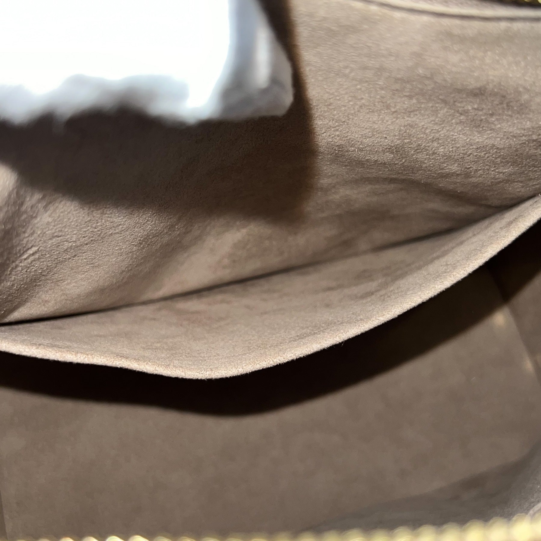 LV Speedy 25 Bandouliere in Tourterelle Giant Monogram Empreinte Leather GHW