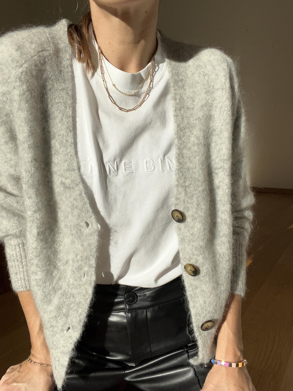 MASON CARDIGAN - GREY