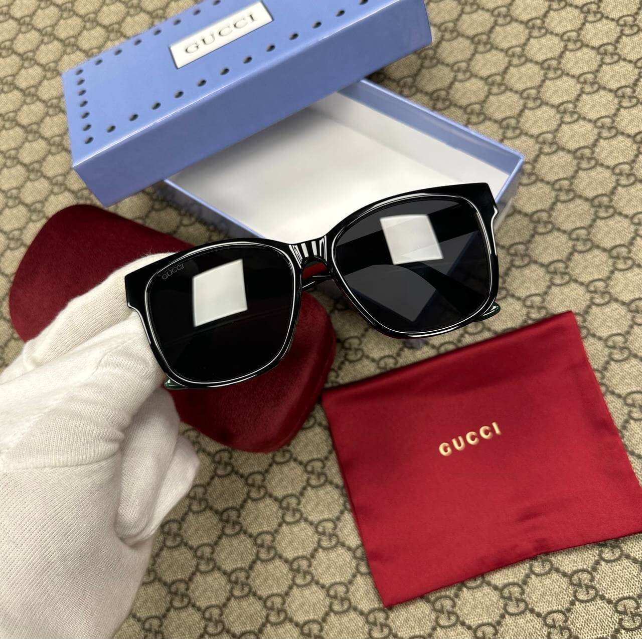 Sunglasses Havana Unisex GG0417SK