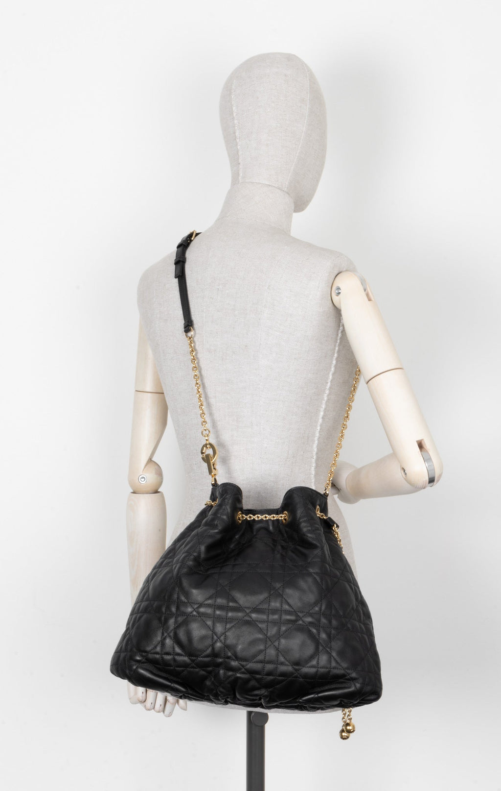 CHRISTIAN DIOR Ammi Medium Bag Black