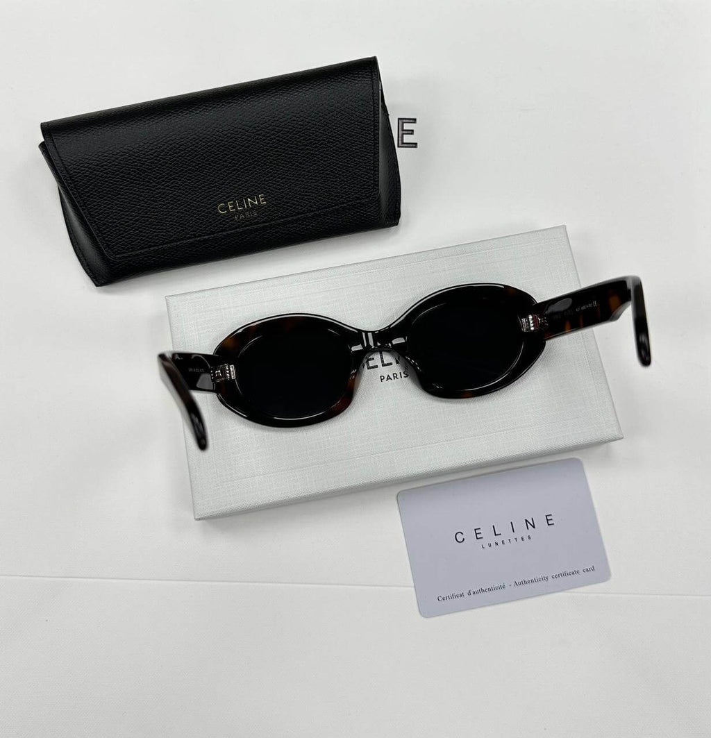TRIOMPHE 01 SUNGLASSES IN ACETATE BLONDE HAVANA