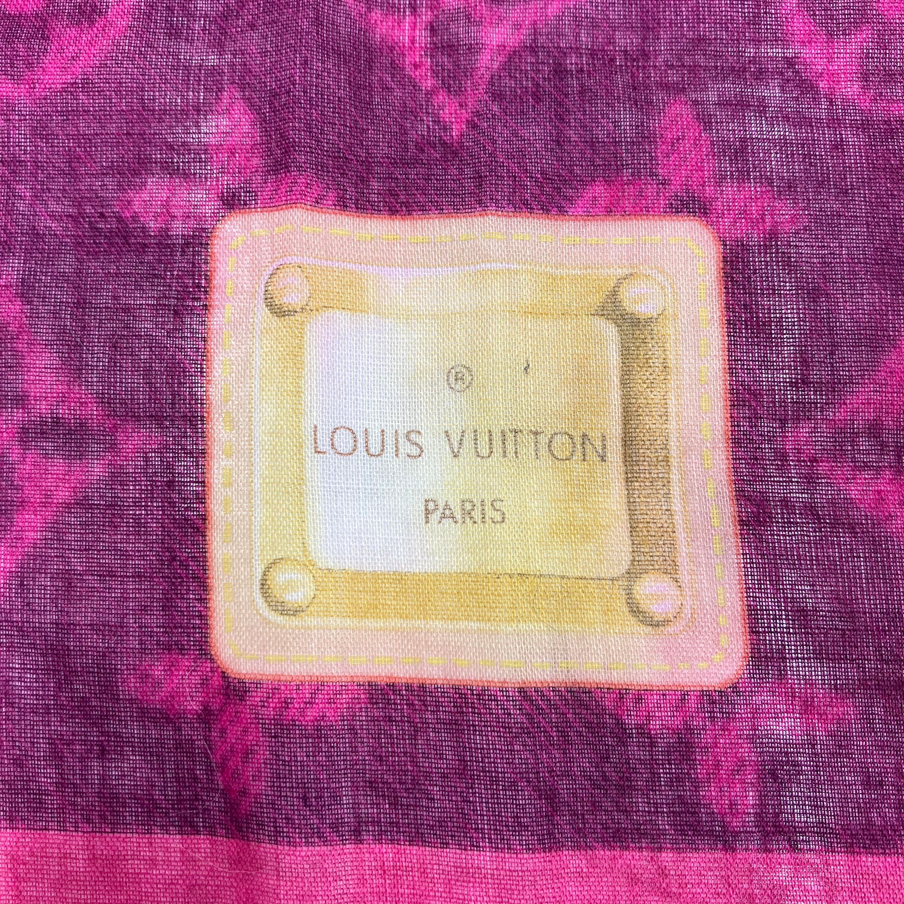 LOUIS VUITTON scarf