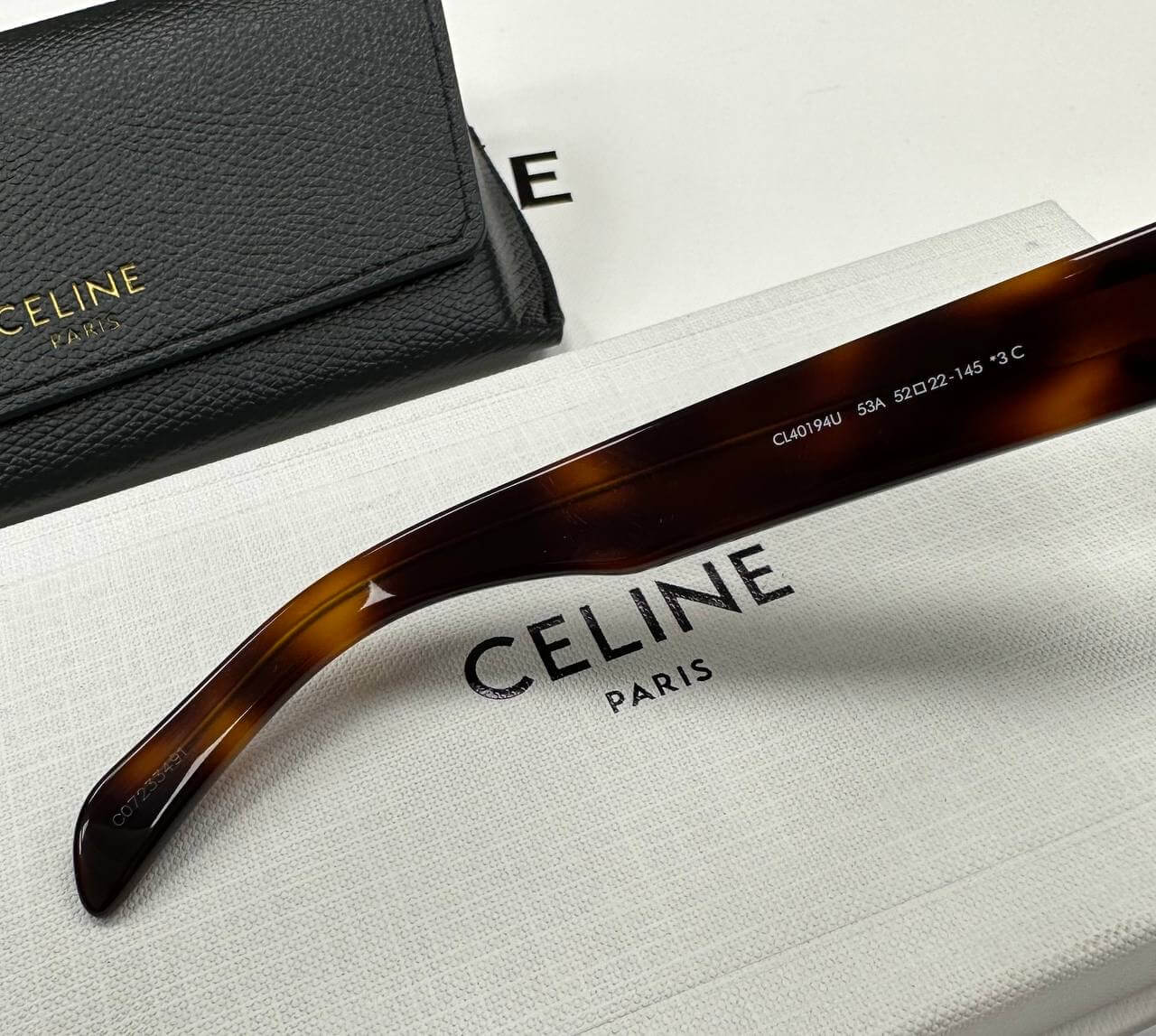 TRIOMPHE 01 SUNGLASSES IN ACETATE BLONDE HAVANA