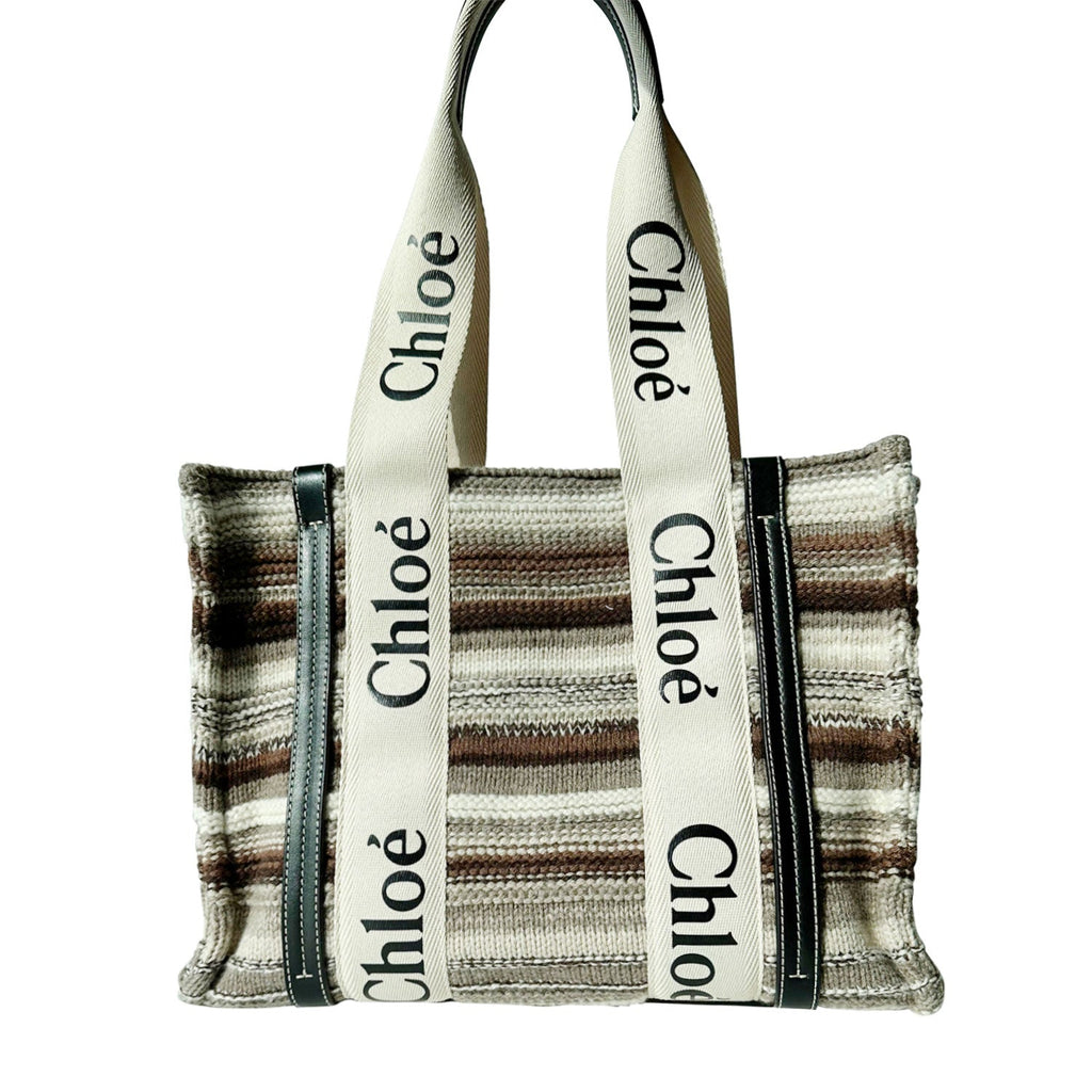 ChloÃƒÆ’Ã‚Â© Medium Woody Canvas Tote