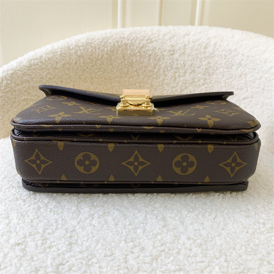 LV Pochette Metis East West in Monogram Canvas GHW