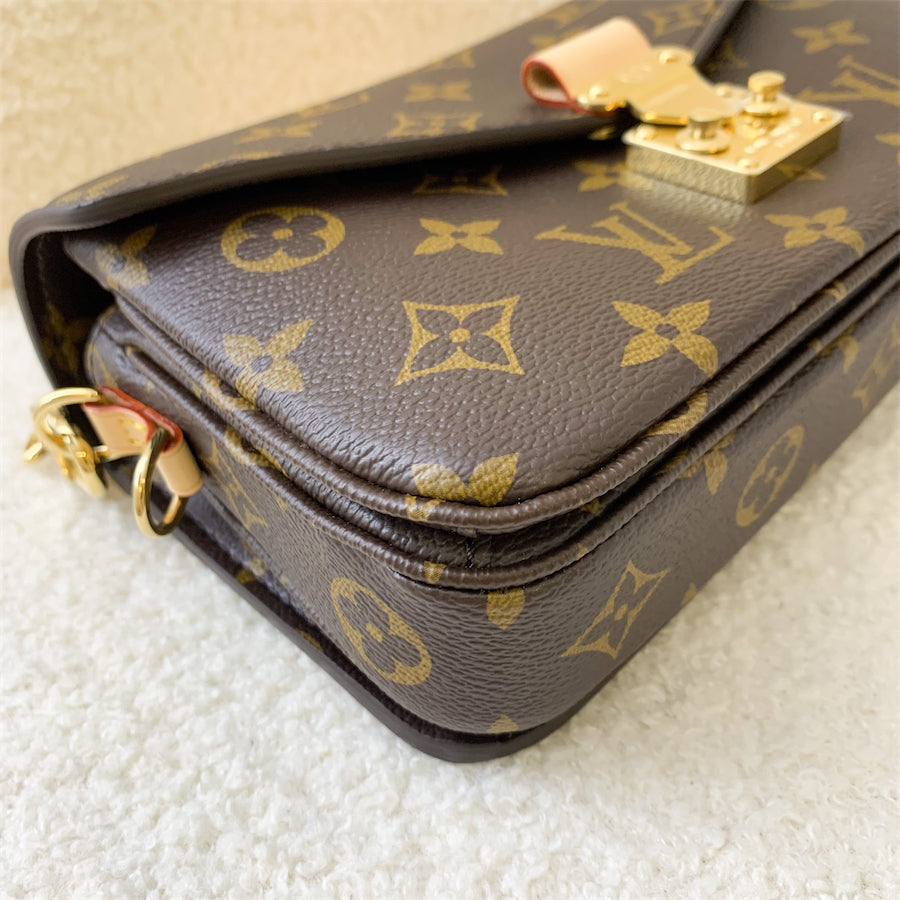 LV Pochette Metis East West in Monogram Canvas GHW