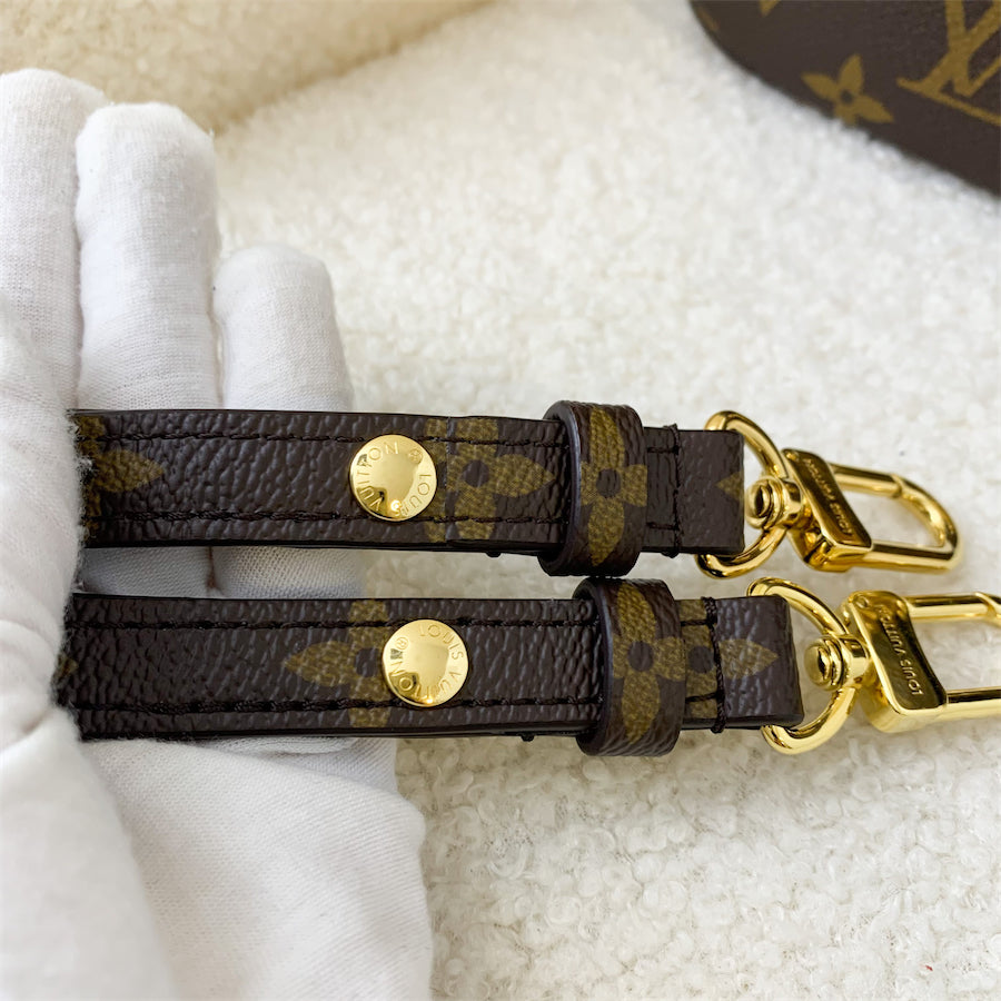 LV Pochette Metis East West in Monogram Canvas GHW