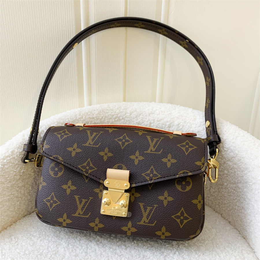 LV Pochette Metis East West in Monogram Canvas GHW
