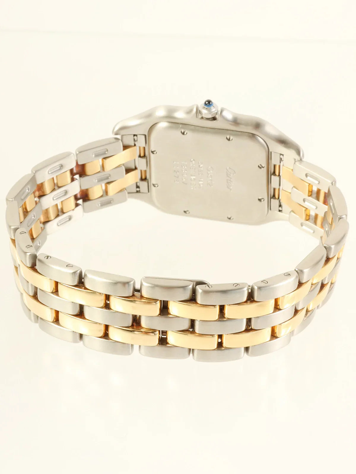 CARTIER Panthere Lm 2Row Silver/Gold