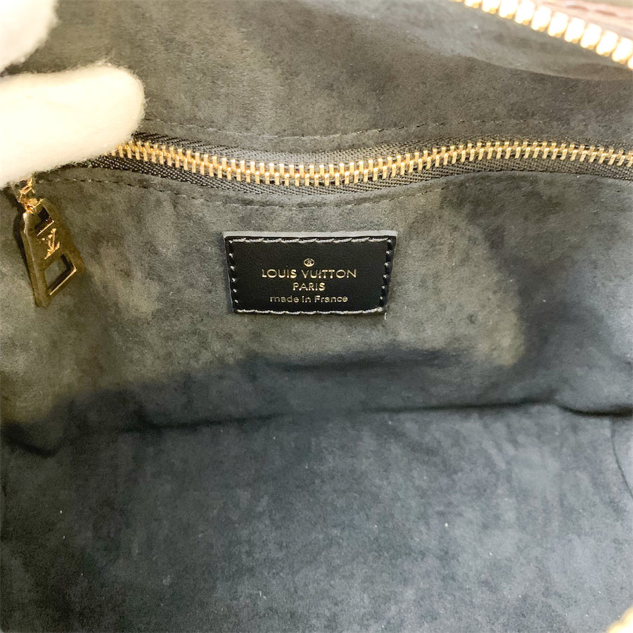 Louis Vuitton Petite Malle Souple in Monogram Canvas, Black Trim and GHW