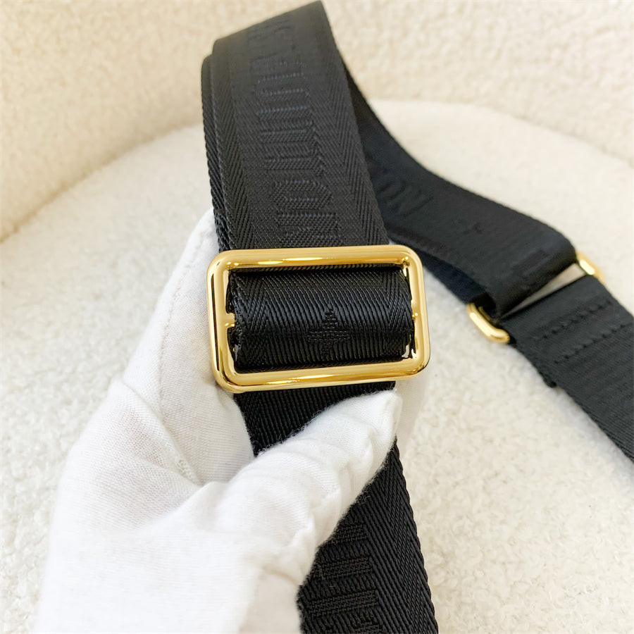 Louis Vuitton Petite Malle Souple in Monogram Canvas, Black Trim and GHW