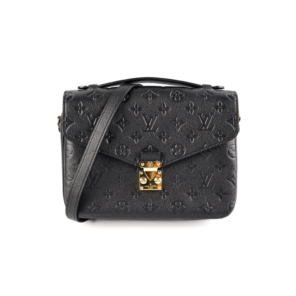 Louis Vuitton Pochette Metis Empreinte Black