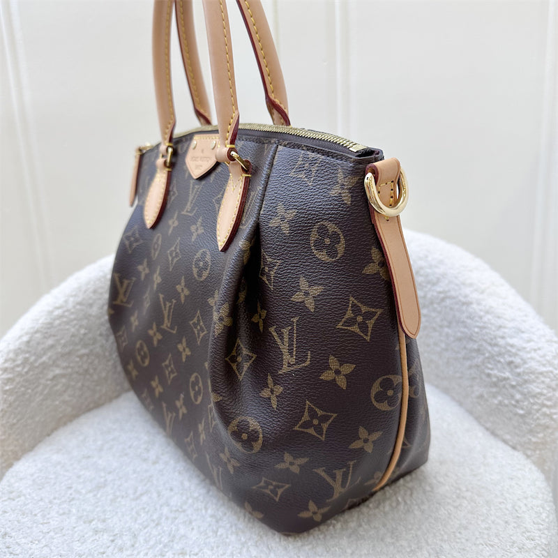 LV Turenne PM in Monogram Canvas and GHW