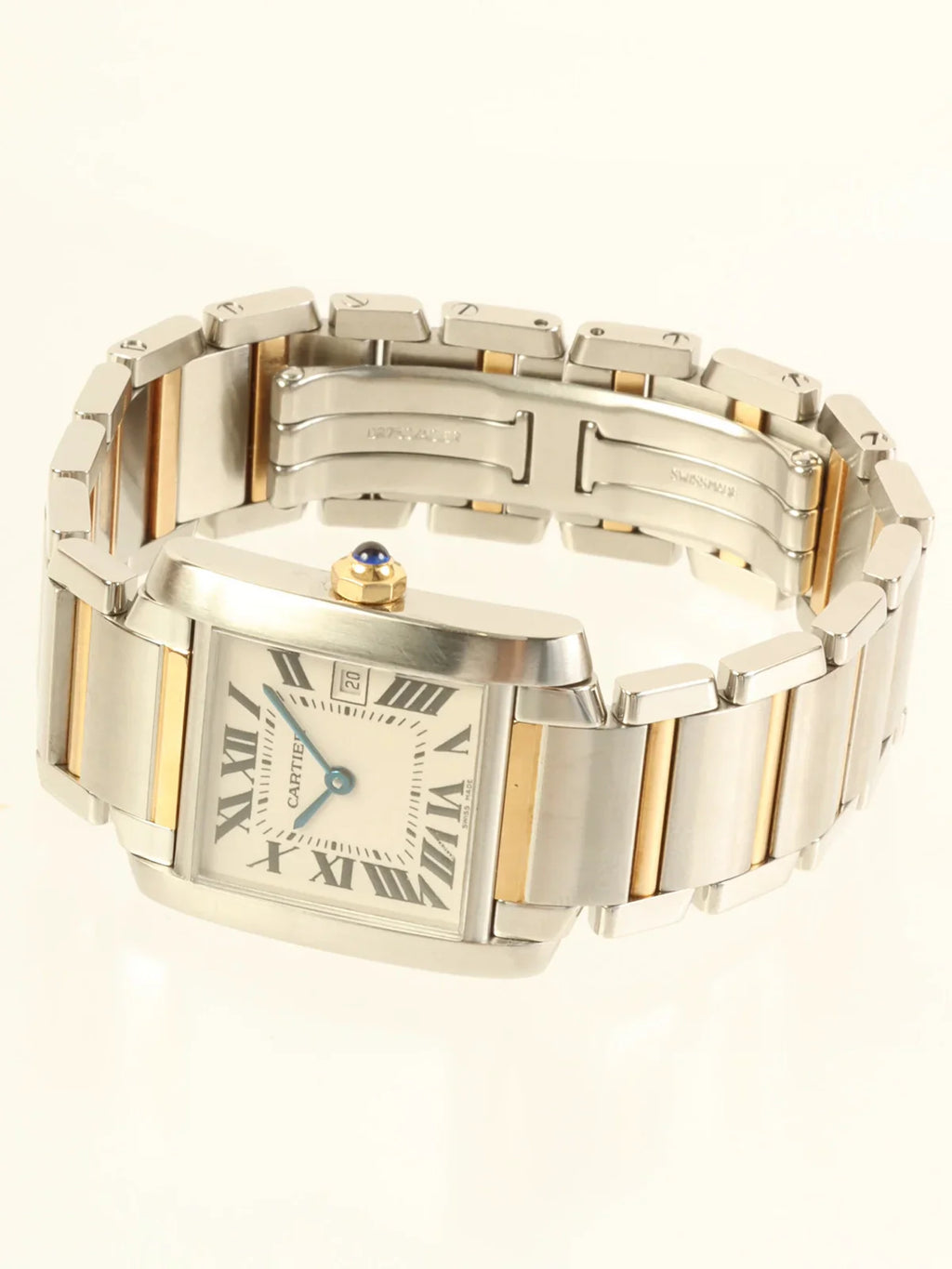 CARTIER Tank Francaise Mm Silver/Gold