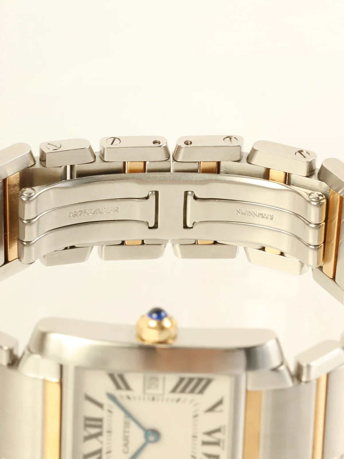 CARTIER Tank Francaise Mm Silver/Gold
