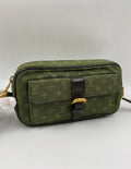 Louis Vuitton Green Monogram Lin Canvas Juliette MM Bag