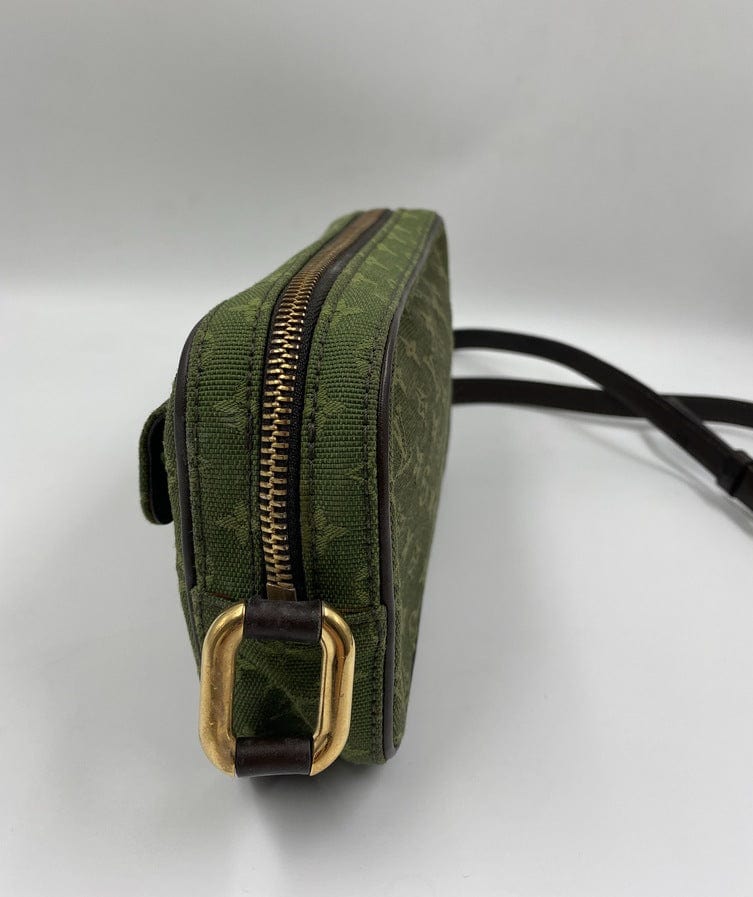 Louis Vuitton Green Monogram Lin Canvas Juliette MM Bag
