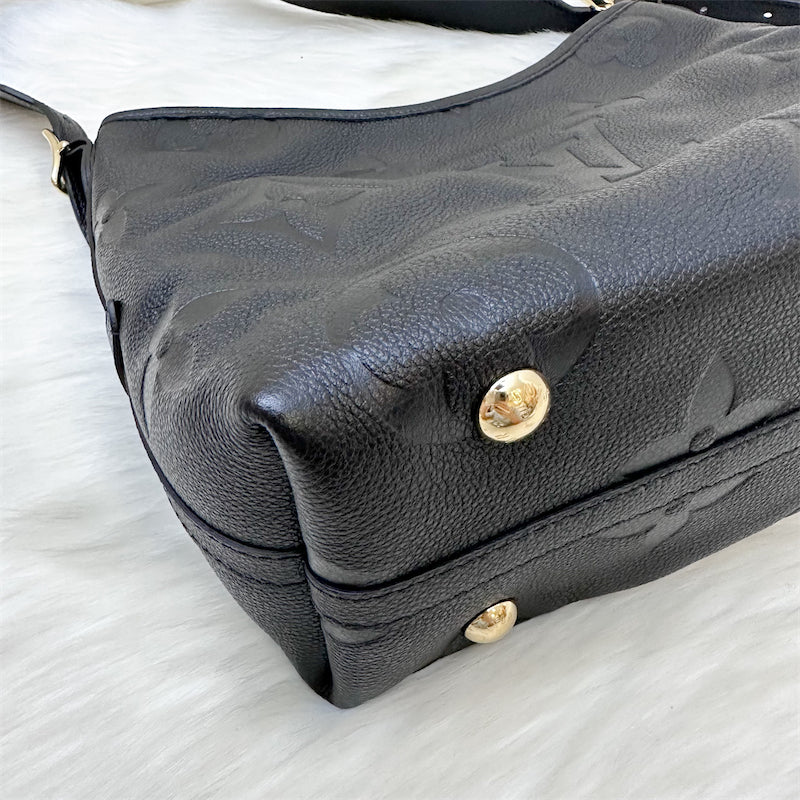 LV Carryall PM in Black Giant Monogram Empreinte Leather and GHW