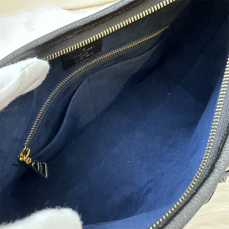 LV Carryall PM in Black Giant Monogram Empreinte Leather and GHW