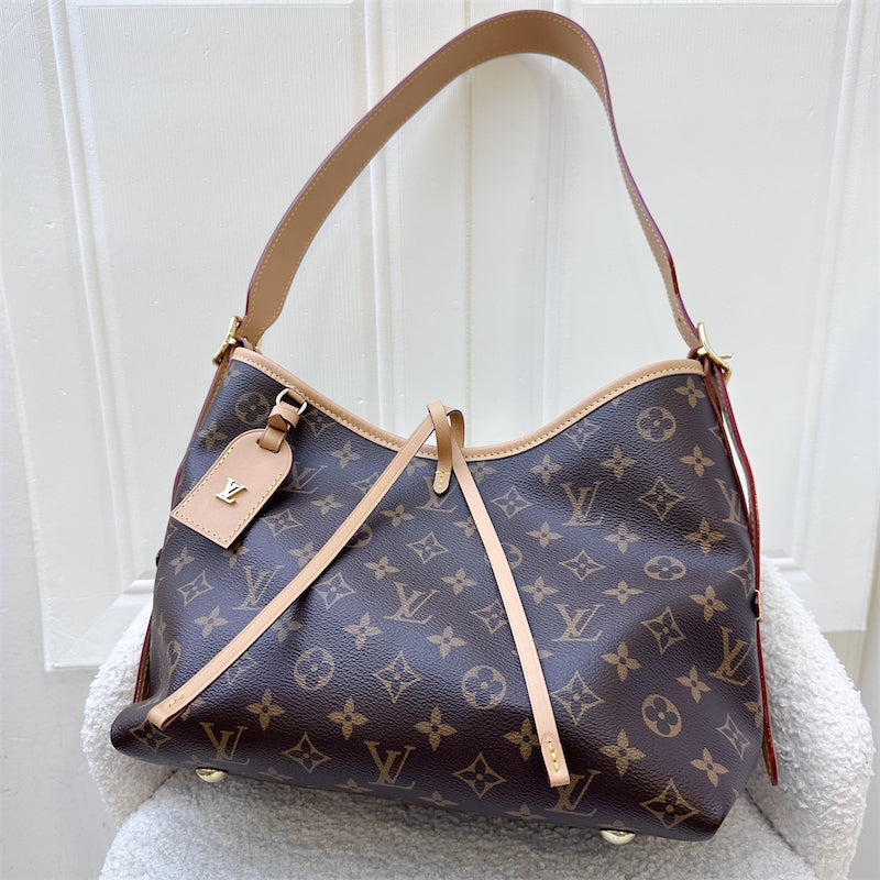 LV Carryall PM in Monogram Canvas and GHW