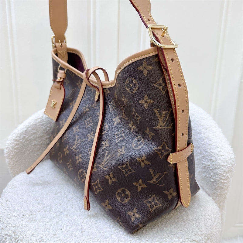LV Carryall PM in Monogram Canvas and GHW