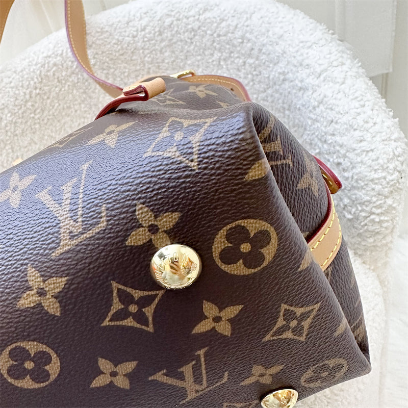 LV Carryall PM in Monogram Canvas and GHW