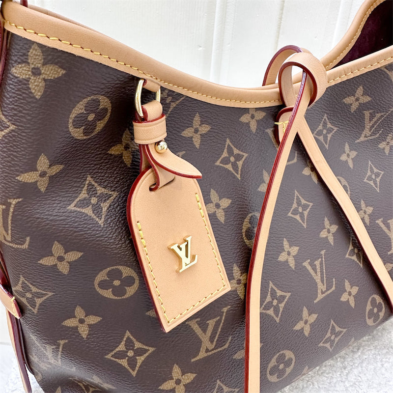 LV Carryall PM in Monogram Canvas and GHW