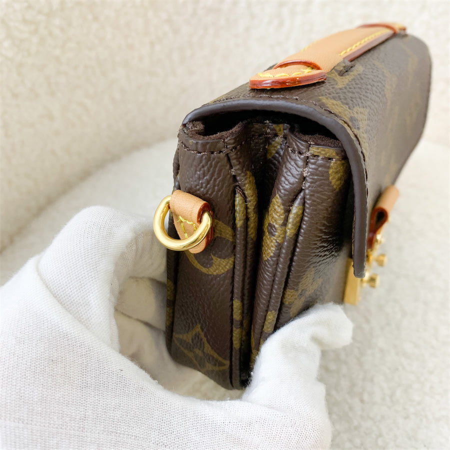 LV Micro Metis in Monogram Canvas GHW