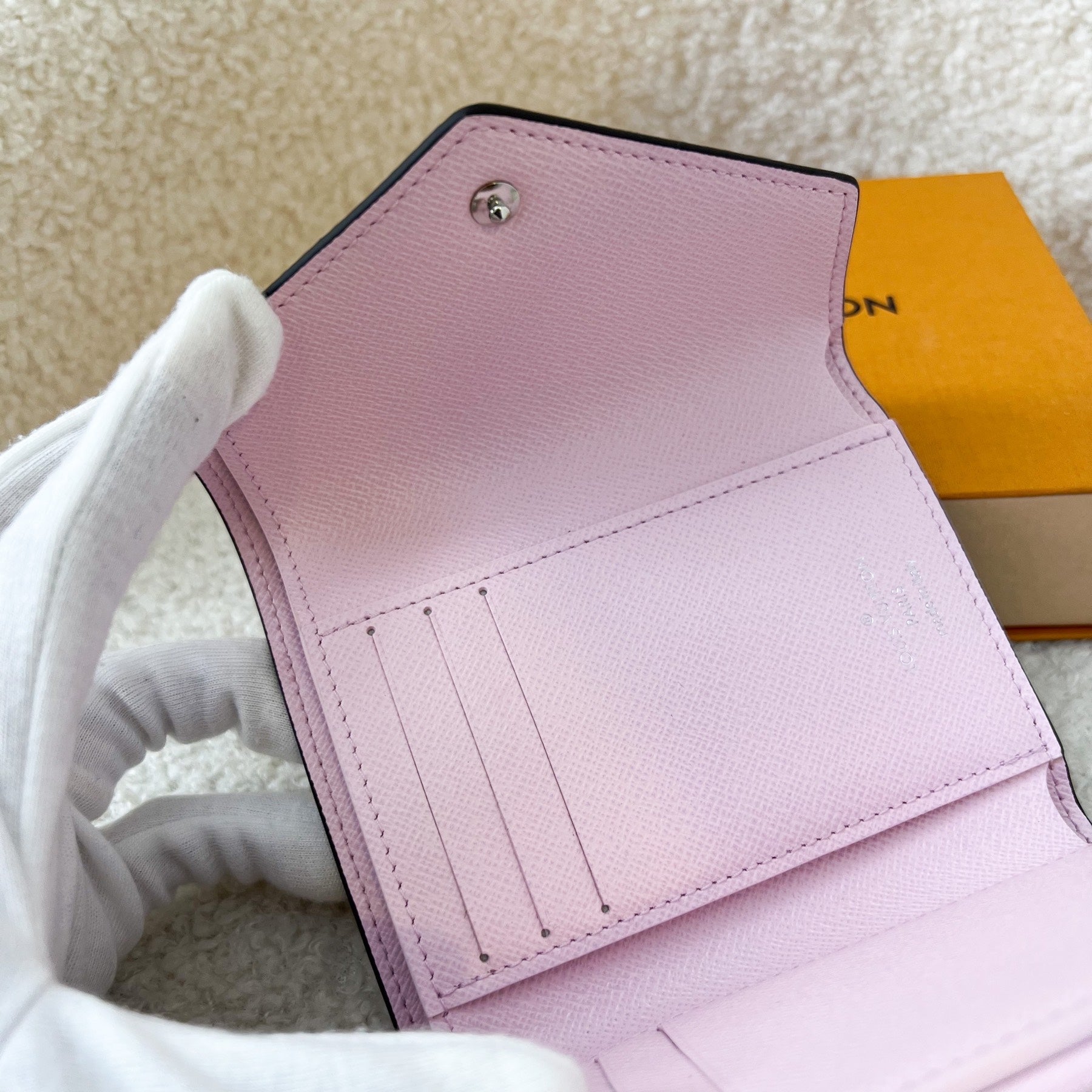 LV Victorine Wallet in Pastel Escale Monogram SHW