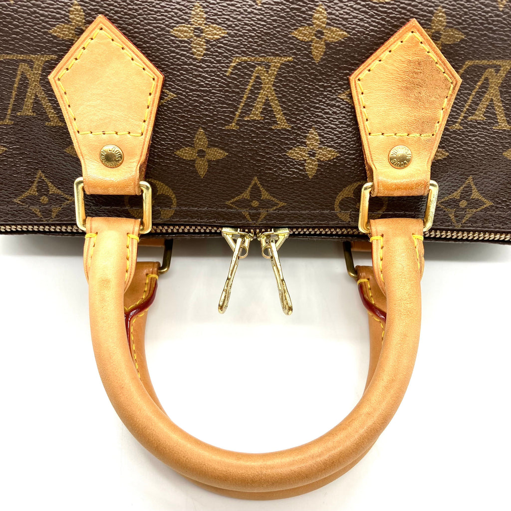 LOUIS VUITTON Monogram Speedy 25 Bandouliere
