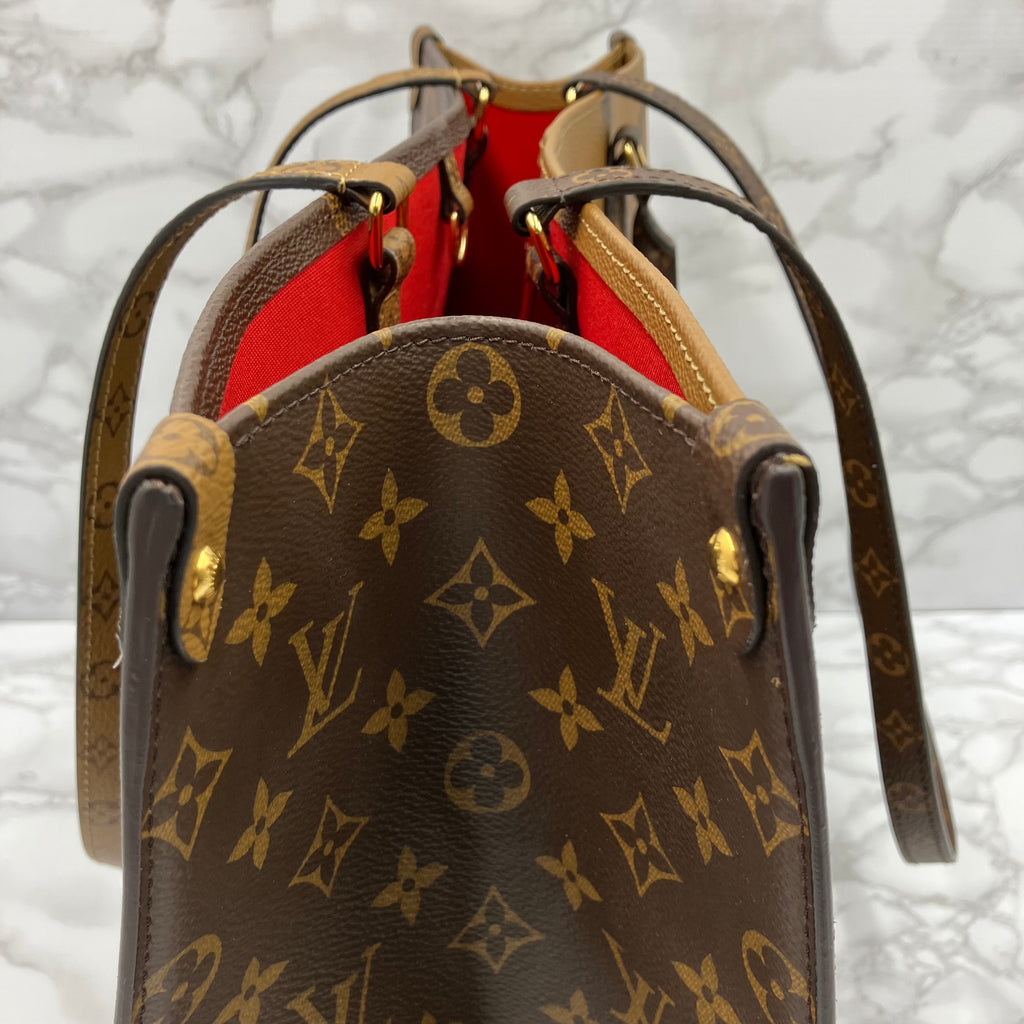 LOUIS VUITTON On The Go GM Monogram Giant Reverse