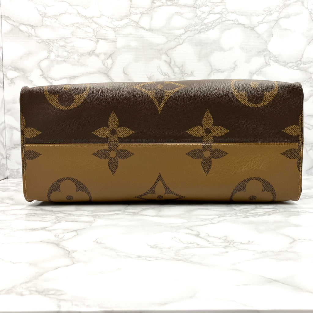 LOUIS VUITTON On The Go GM Monogram Giant Reverse